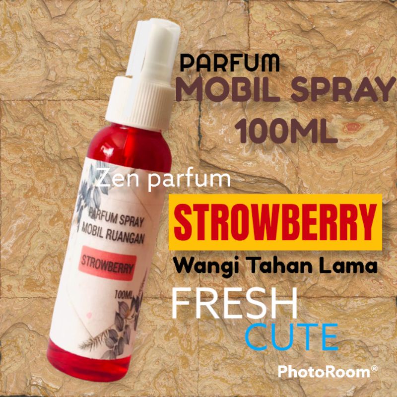 PARFUM SPRAY MOBIL RUANGAN STROWBERRY PREMIUM 100ML