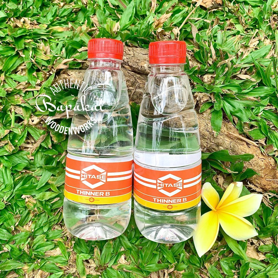Hitase Thinner B Pengencer Cat Solvent-Based 300ml - BapakaiWood