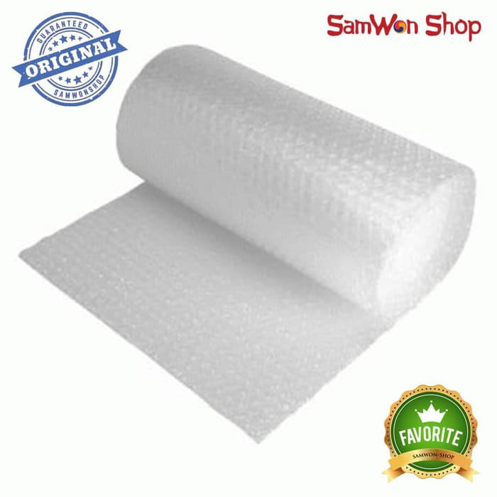 

GRATIS ONGKIR PLASTIK BUBBLE WRAP ATAU BUBBLE PACK - PAKET 5 METER 125CM X 500CM !!!!!!