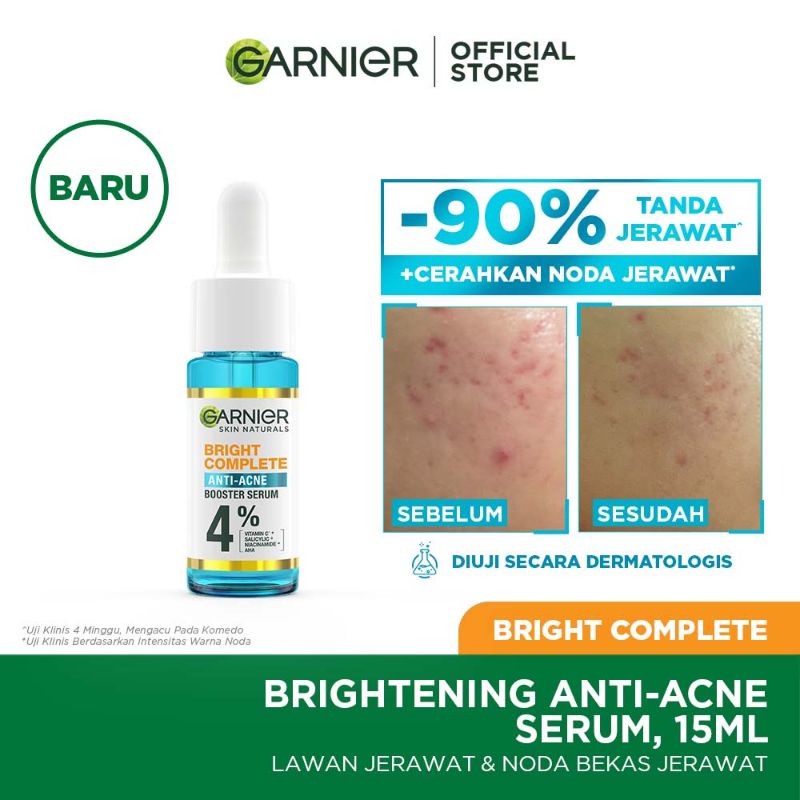 Garnier Bright Complete Anti Acne Booster Serum