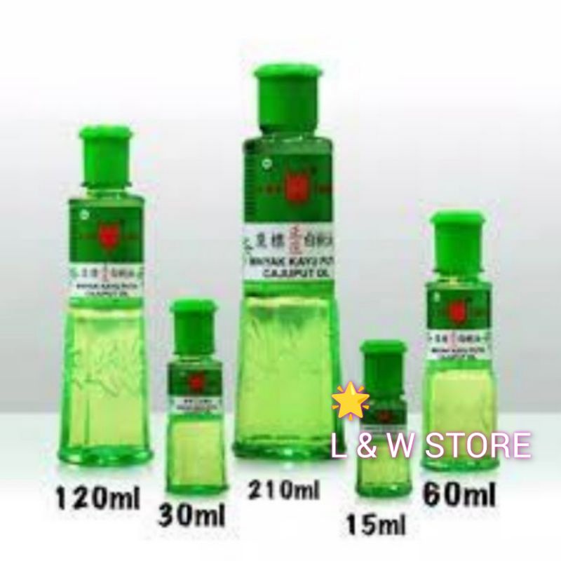 Minyak Kayu Putih Cap Lang/,30Ml, 60Ml, 120Ml, 210Ml