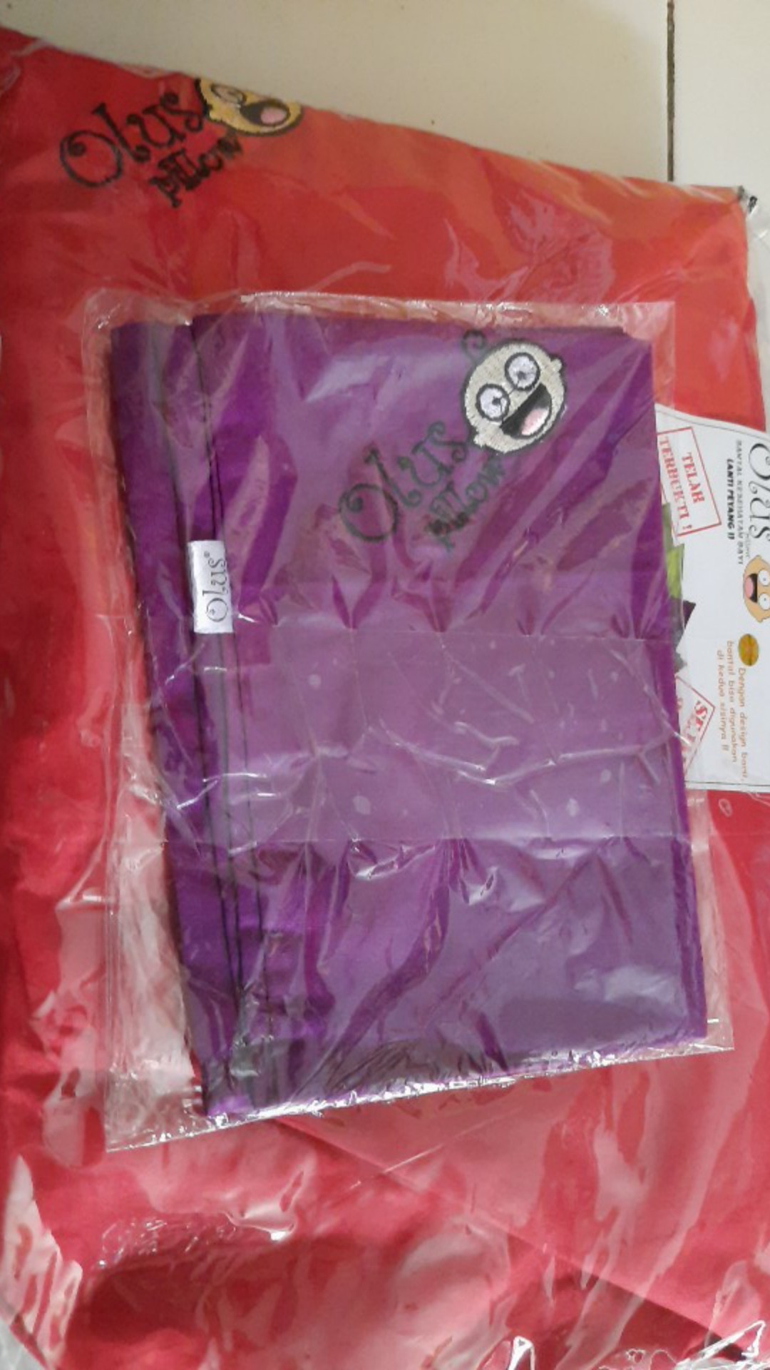 Paket Olus Pillow Dengan Sarung Pillow Extra - Bebas Pilih Warna