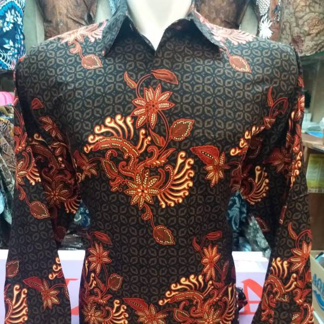 BATIK SOLO LENGAN PANJANG