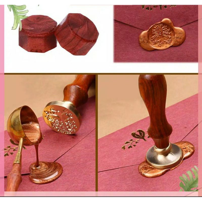 

wax seal stamp pill bead ( per pcs )
