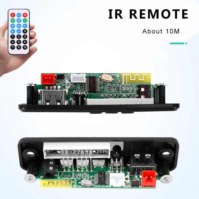 KIT MODUL Bluetooth 5.0 TWS MP3 USB Lossless PLAYER FM Radio Remote