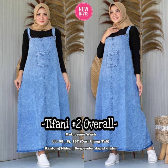 OVERALL - TIFANI OVERALL - PAKAIAN WANITA - BAJU WANITA DEWASA