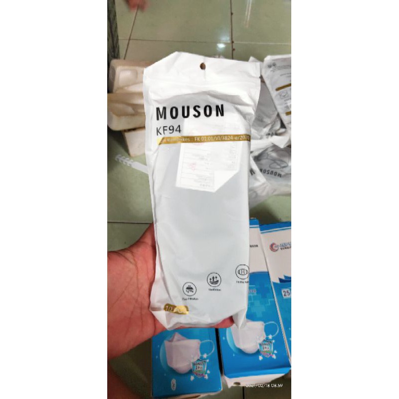 Masker KF 94 4ply model evo plush/ kf94 jsp