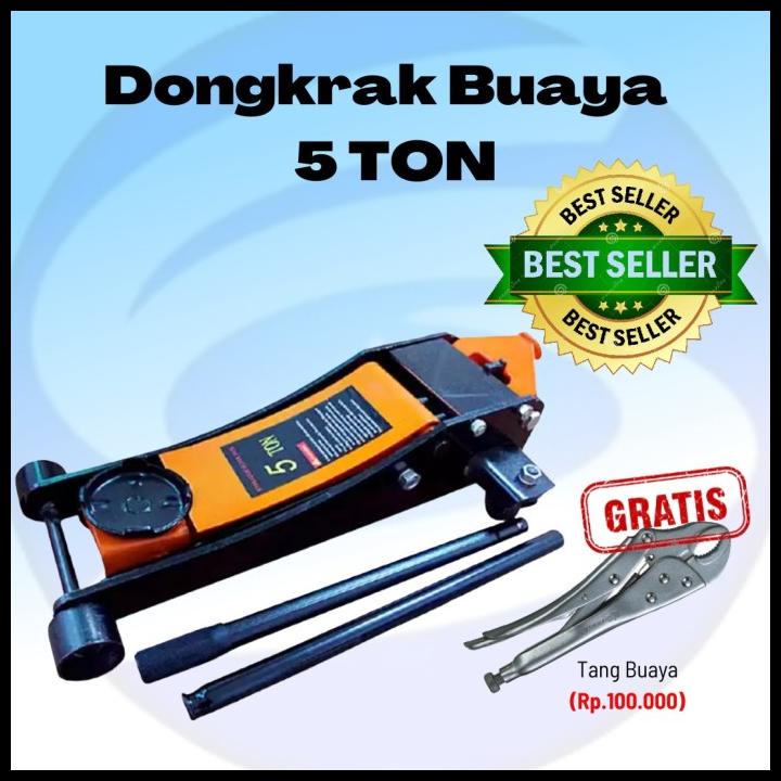 Dongkrak Mobil Buaya 5 Ton