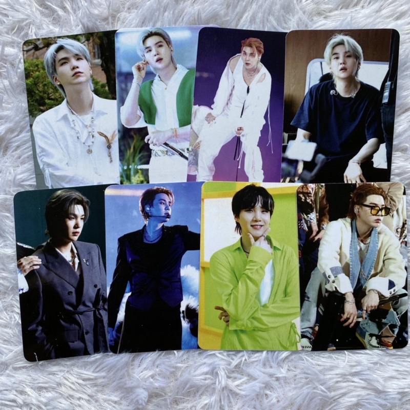 PHOTOCARD YOONGI SUGA 29TH BIRTHDAY