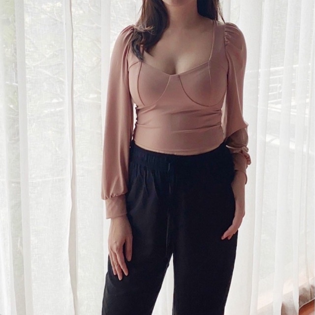 Yasmine Blouse Crop