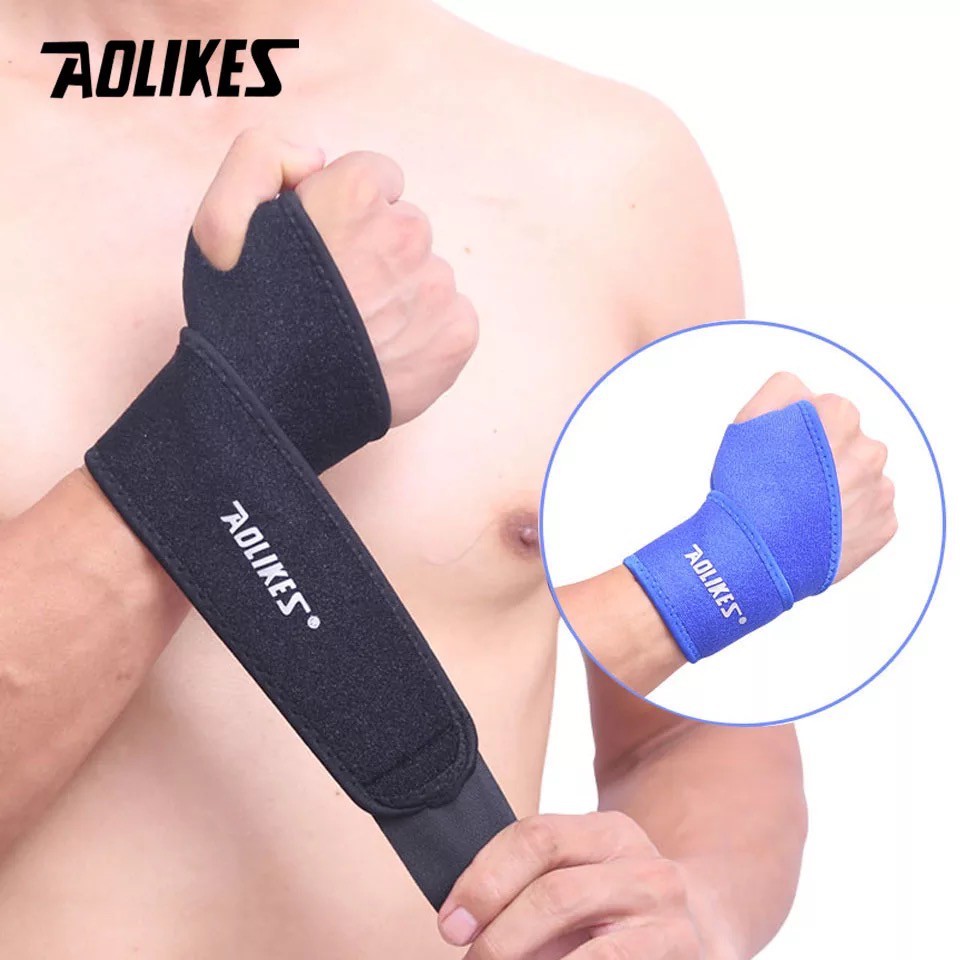 AOLIKES 7937 Thumb Strap Wrist Support / Wrist Wrap / Wristband - Deker Pelindung Pergelangan Tangan
