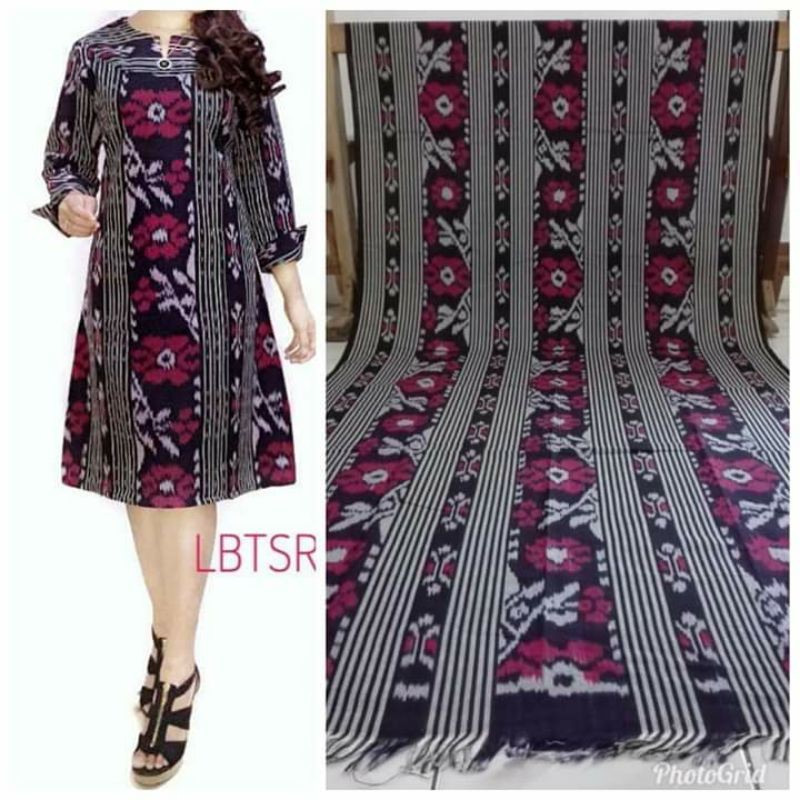 Dress tenun blangket jepara bajutenunjepara etnik DTB 24