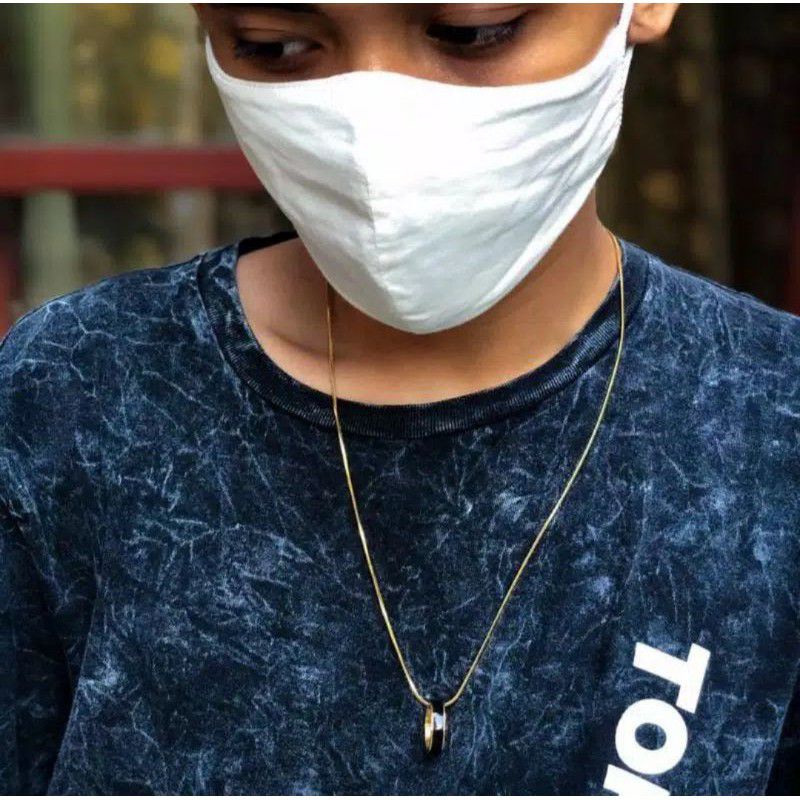 KALUNG TITANIUM BELUT GOLD BANDUL CINCIN/KALUNG EMAS