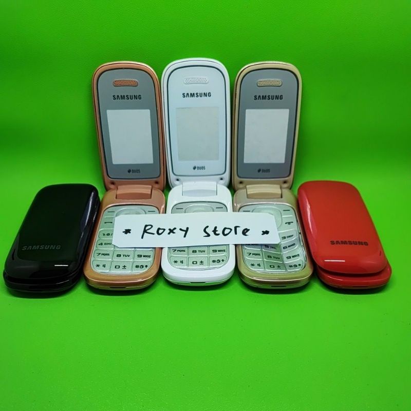 Kesing Casing Housing Nokia E1272 / Caramel Fullset Original