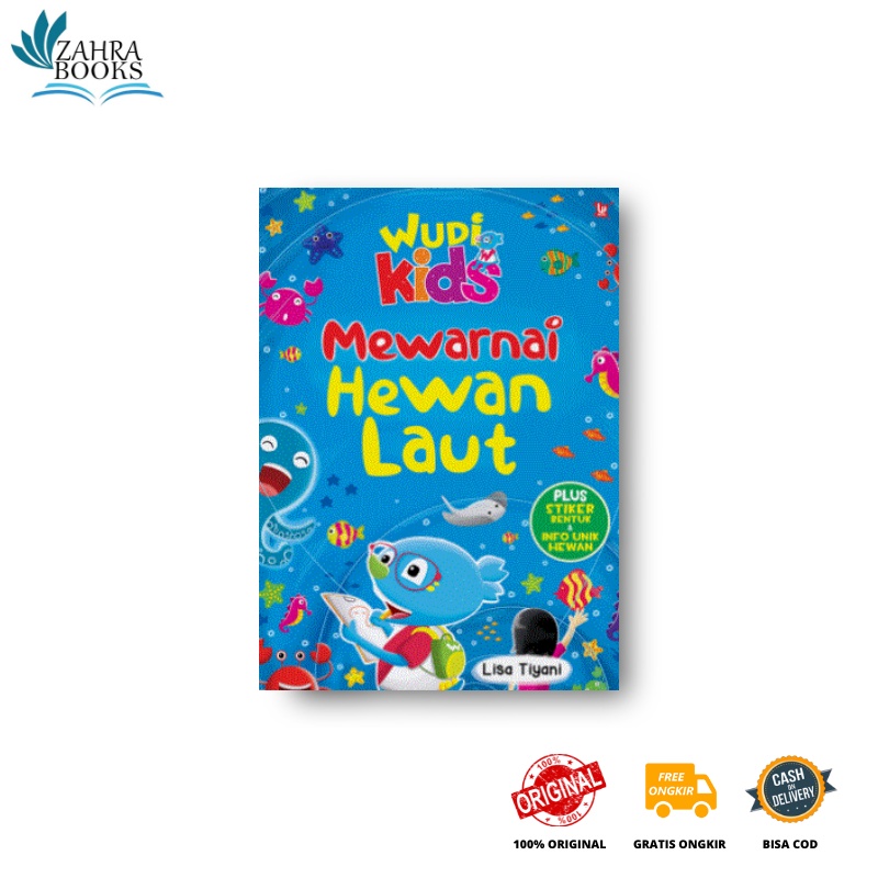 #AG - WUDI KIDS : MEWARNAI HEWAN LAUT