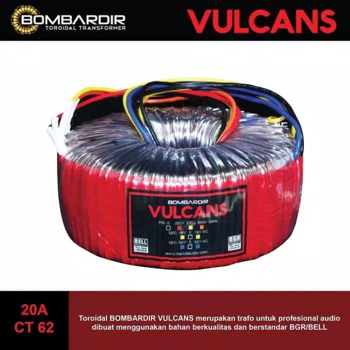 

Trafo Donat 20A 62V Ct Vulcans Bombardir Travo Toroid 20 A 62 Bell Bgr
