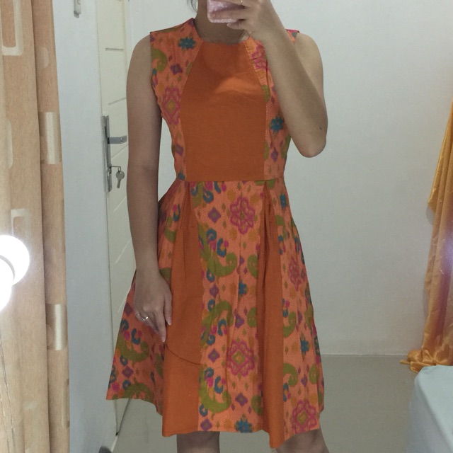 DRESS BATIK / BATIK MODERN / BATIK CANTIK VIRAL KEKINIAN / DRESS WANITA