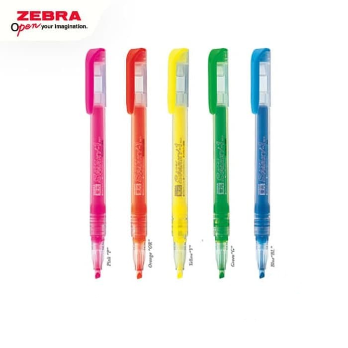 

Zebra Sparky Colorful / Zebra Sparky Warna Warni / Highlighter Sparky Zebra /Highlighter Anti Kering
