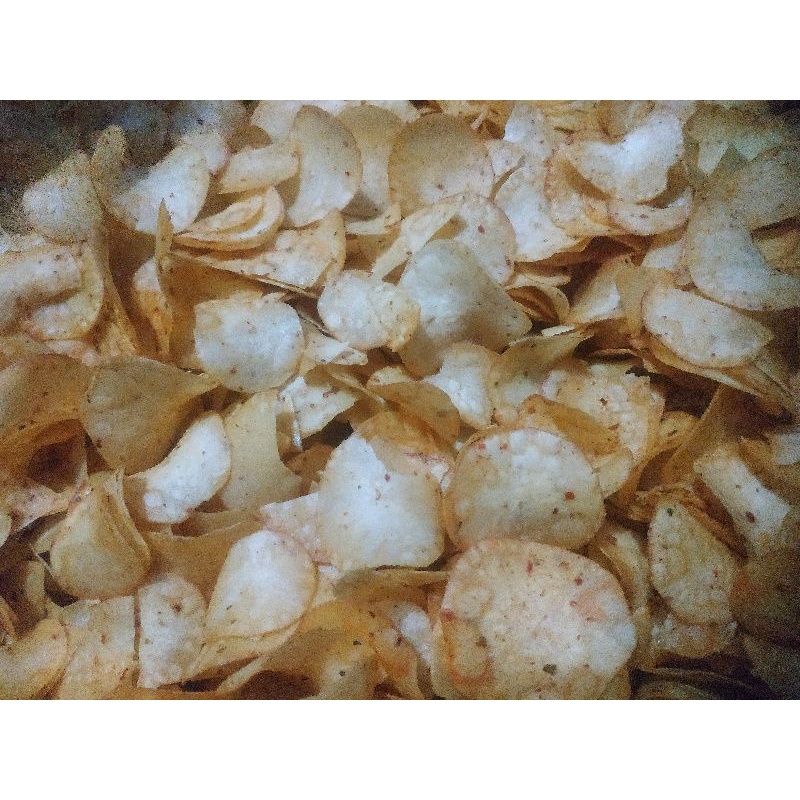 

Kripik singkong pedas cikruh 250-500 gr