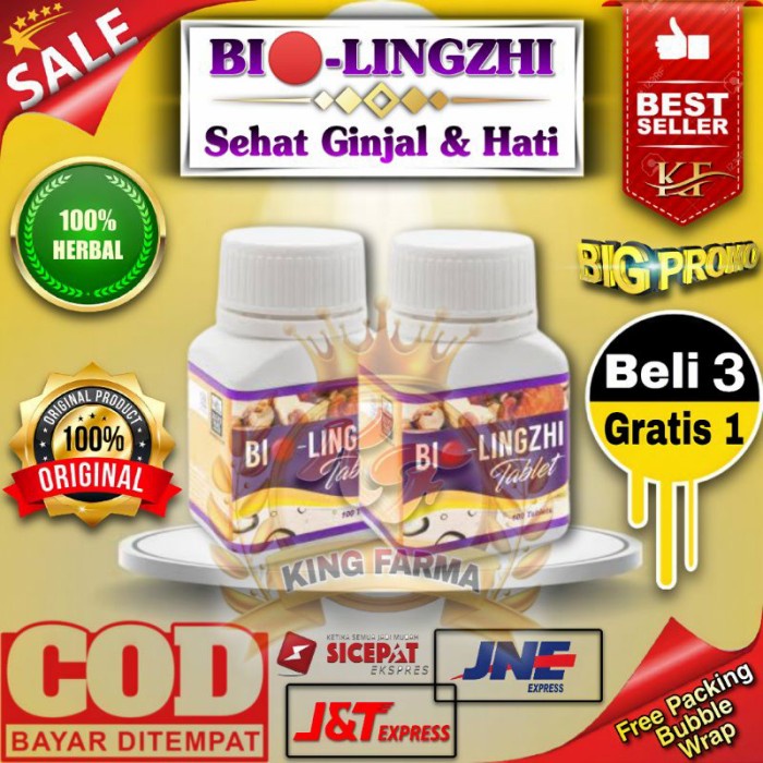 

Bio Lingzhi Original %Obat Herbal Asam Urat BioLingzhi Original