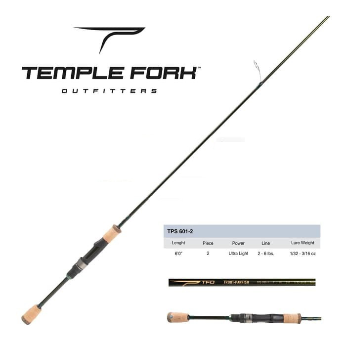 Joran Pancing Temple Fork - Rod Spinning Ultra Light