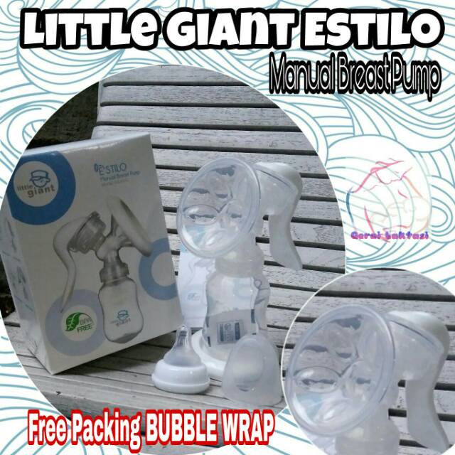 LITTLE GIANT ESTILO POMPA ASI MANUAL LITTLE GIANT MANUAL BREASTPUMP BREAST PUMP