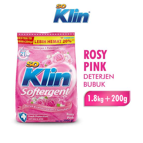 Soklin Deterjen Bubuk Softergent 1.8 kg