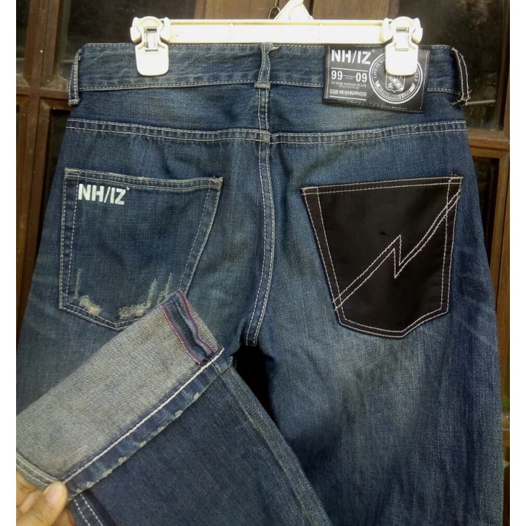 Neighborhood x Izzue Selvedge Celana Jeans Denim Mens 30-31