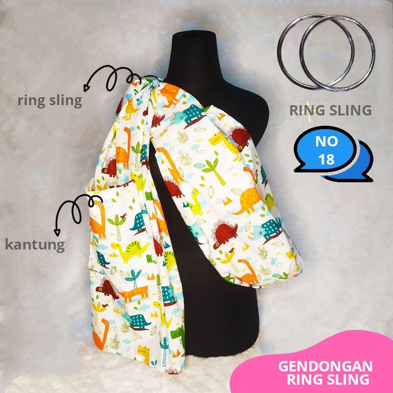 gendongan anak motif lucu / SR#18