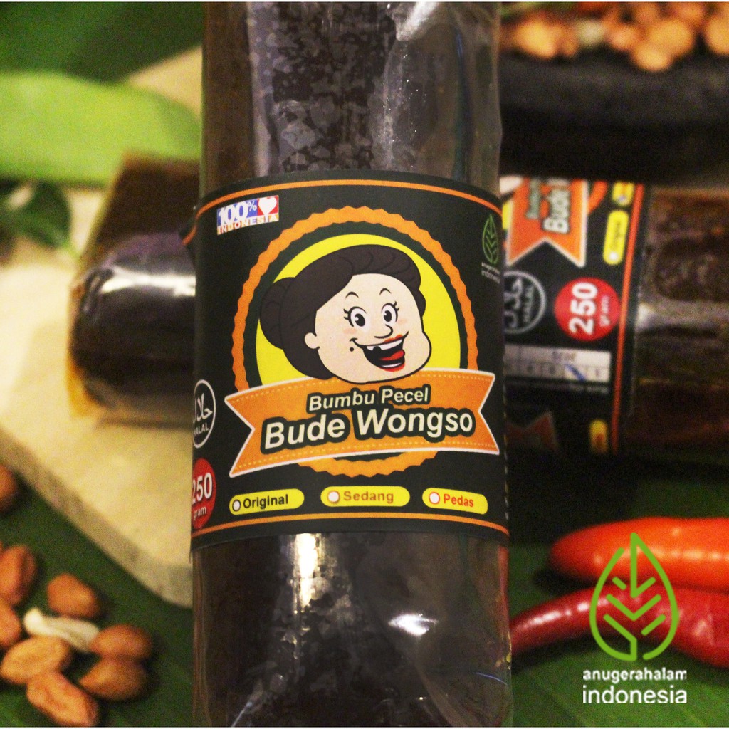 

Bumbu Pecel Premium Bude Wongso