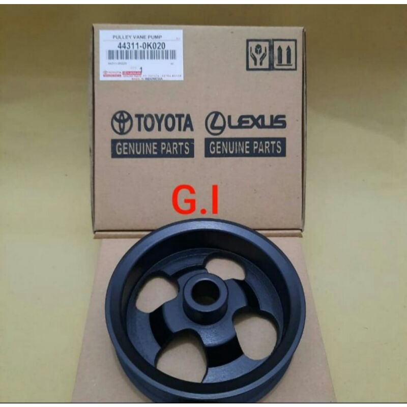 Pully Pompa Pulley Pompa Power Steering Pulley Vane Pump Toyota Kijang Innova Inova Bensin