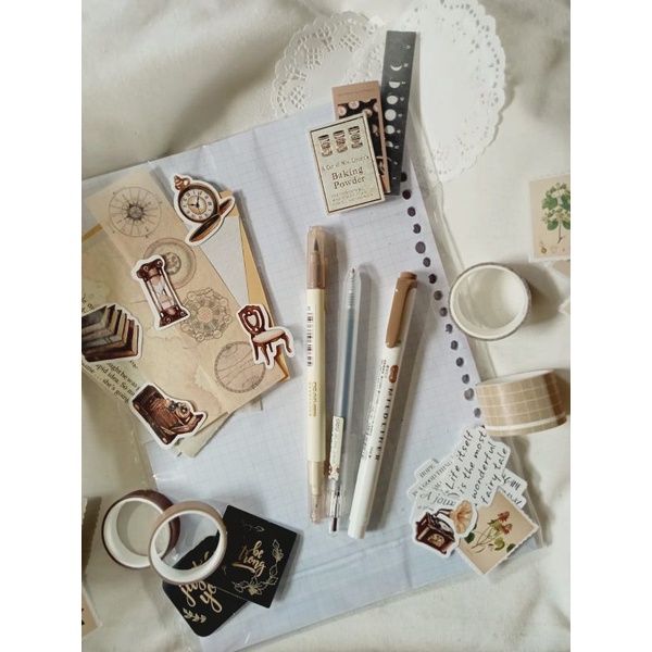 

ʚ VINTAGE JOURNAL KIT (LOOSE LEAF) ʚ