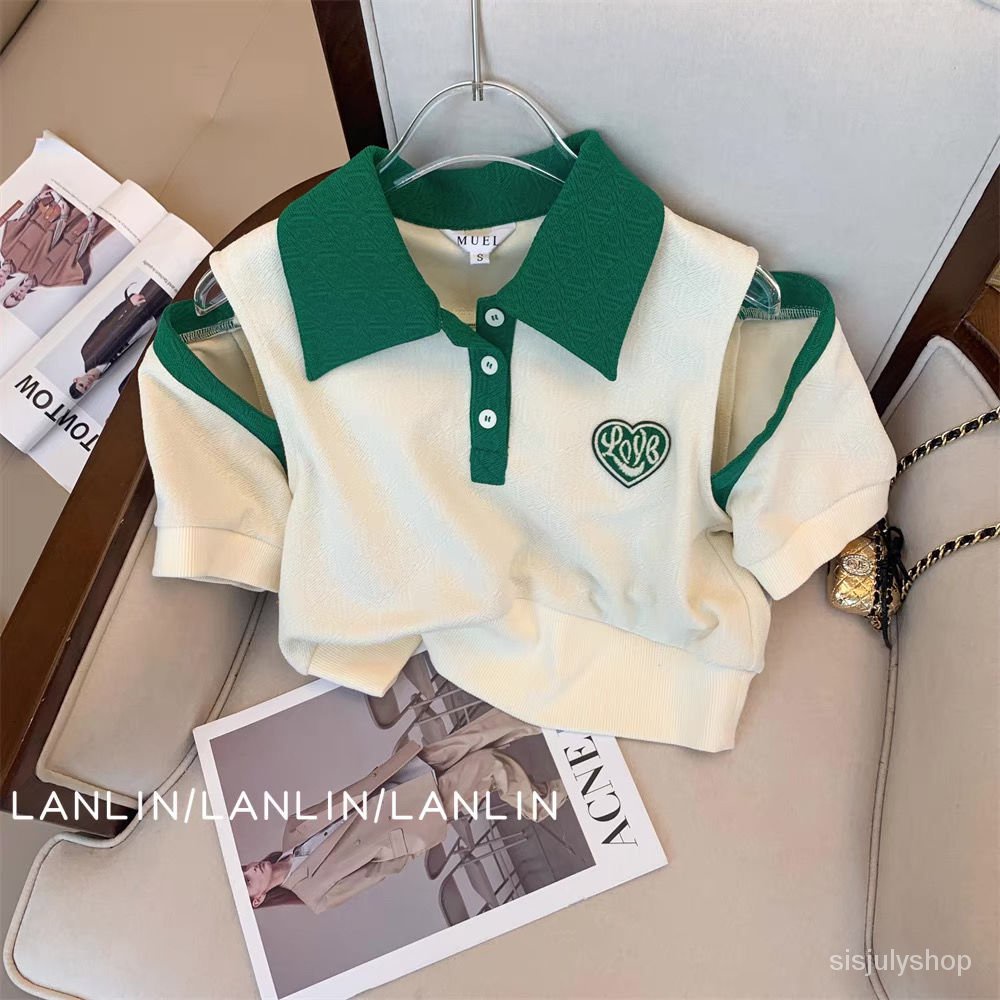 #Sisjuly# Wanita Kasual Fashion Setelan Musim Panas Baru Olahraga Celana Lebar Kaki Set Dua Potong