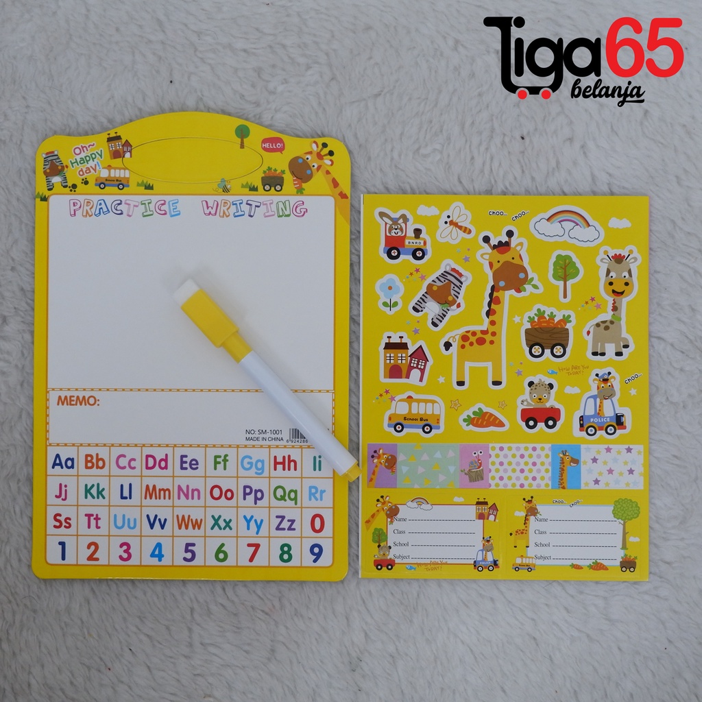 365 STATIONERY SET #40570 Buku &amp; Alat Tulis Anak / Karakter Fancy Gambar Lucu