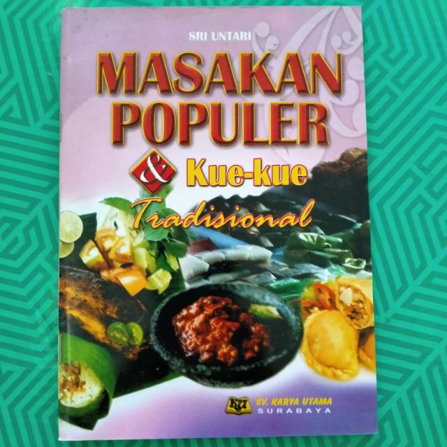 

Buku Masakan Popoler kue kue Tradisional