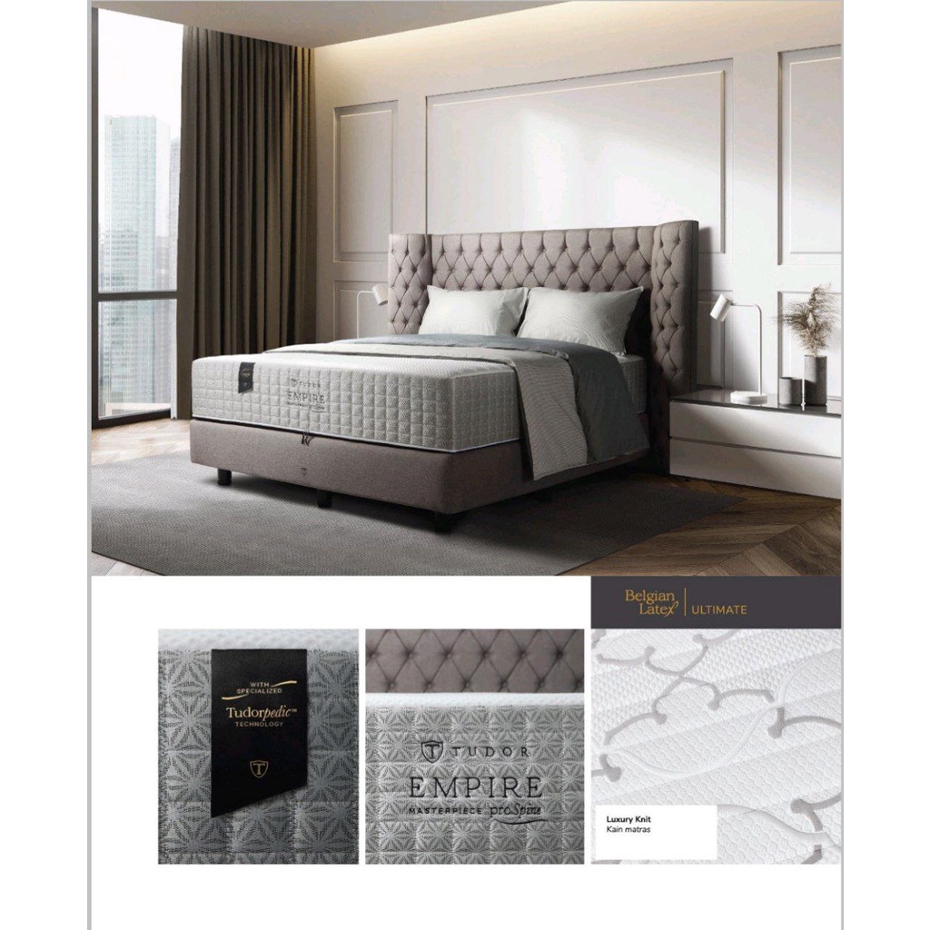 Tudor Empire Springbed 90/100/120/140/160/180/200