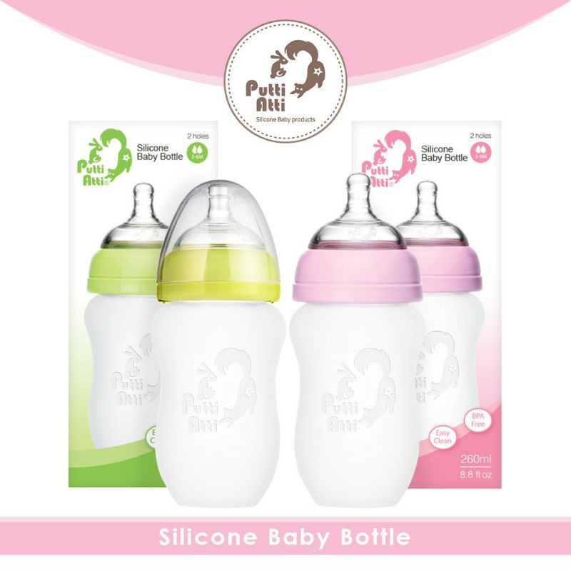 Putti Atti Silicone Baby Bottle 260ml