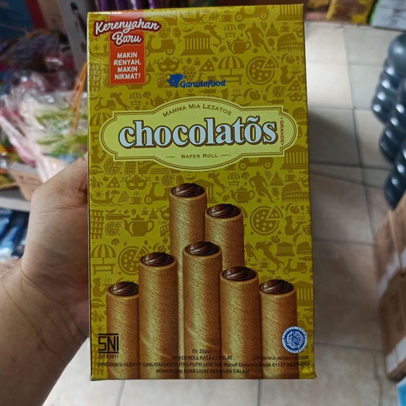 

Chocolatos Grande Cokelat Snack Ukuran Besar