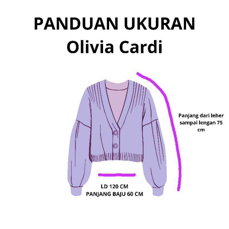 OLIVIA CARDIGAN PREMIUM BY TULA COLLECTION/ Olivia Button Cardi Tumble / cardigan wanita / outerwear-8