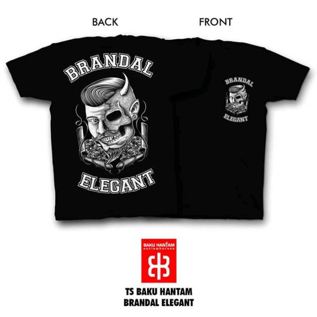 Kaos Brandal Elegant ORIGINAL BAJINGAN