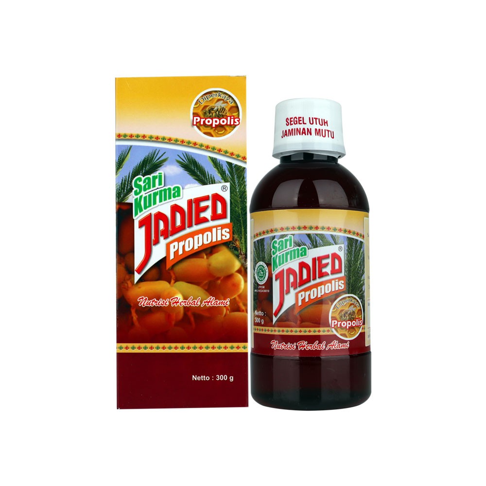 Madu Jadied Stamina Plus Sari Kurma + Ginseng (Madu Pria Dewasa)