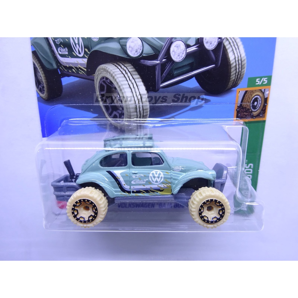 Hot Wheels Volkswagen Baja Bug Hijau Muda