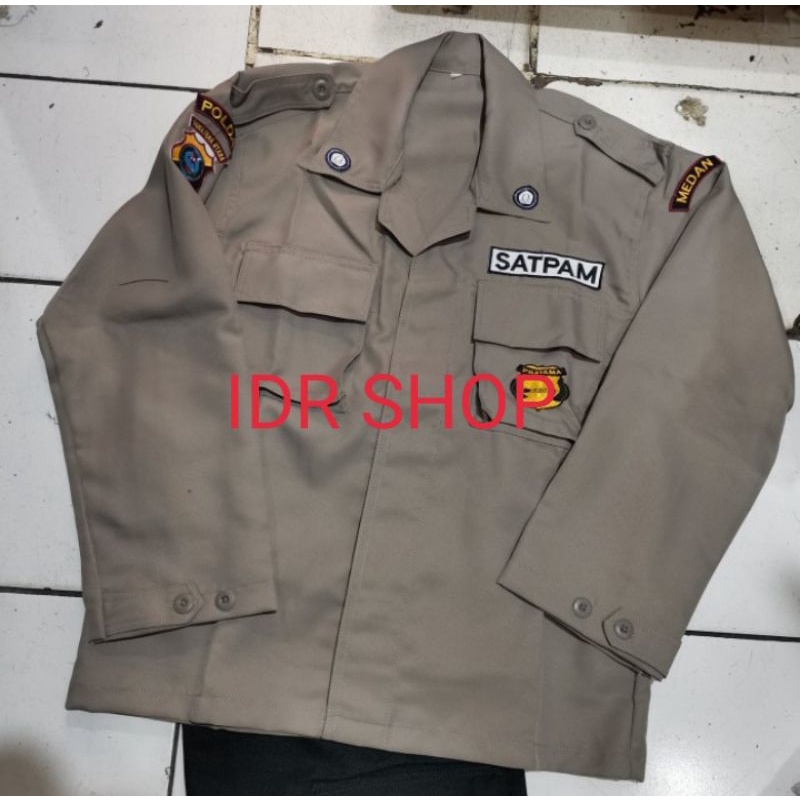 baju pdl satpam model terbaru kuwalitas original
