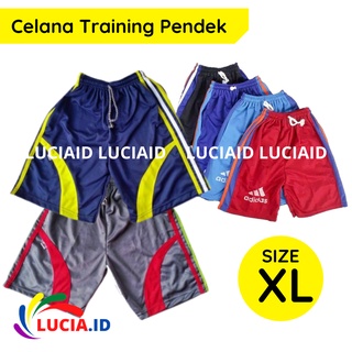 Celana Pendek Remaja & Pria Training Olahraga Futsal AD SIZE XL LUCIAID