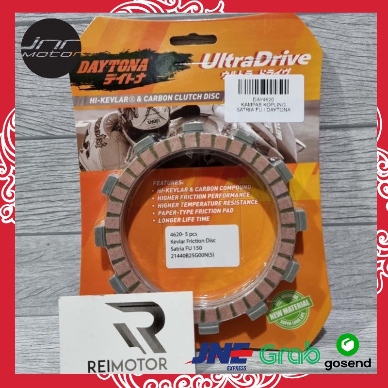 KAMPAS PLAT KOPLING SATRIA FU GSX 150 FI THUNDER 125 ORI ASLI DAYTONA