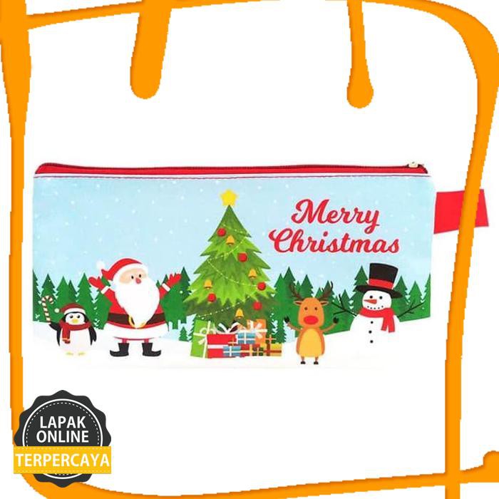 

Promo Christmas Case Santa And Friends Tempat Pensil Souvenir Gereja Natal Jaminan Mutu