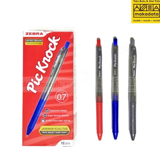 

<<<<<] PULPEN | BOLPEN PICKNOCK 0.7 MURAH (1 PAK)