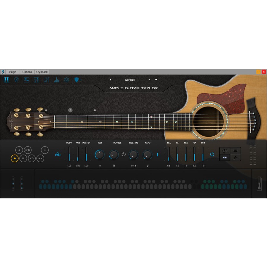 Plugin Ample Guitar T III.5.0 - NEW (vsti virtual gitar akustik taylor) Windows - mac