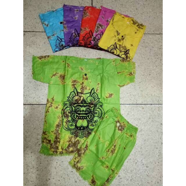 Setelan baju barong anak2