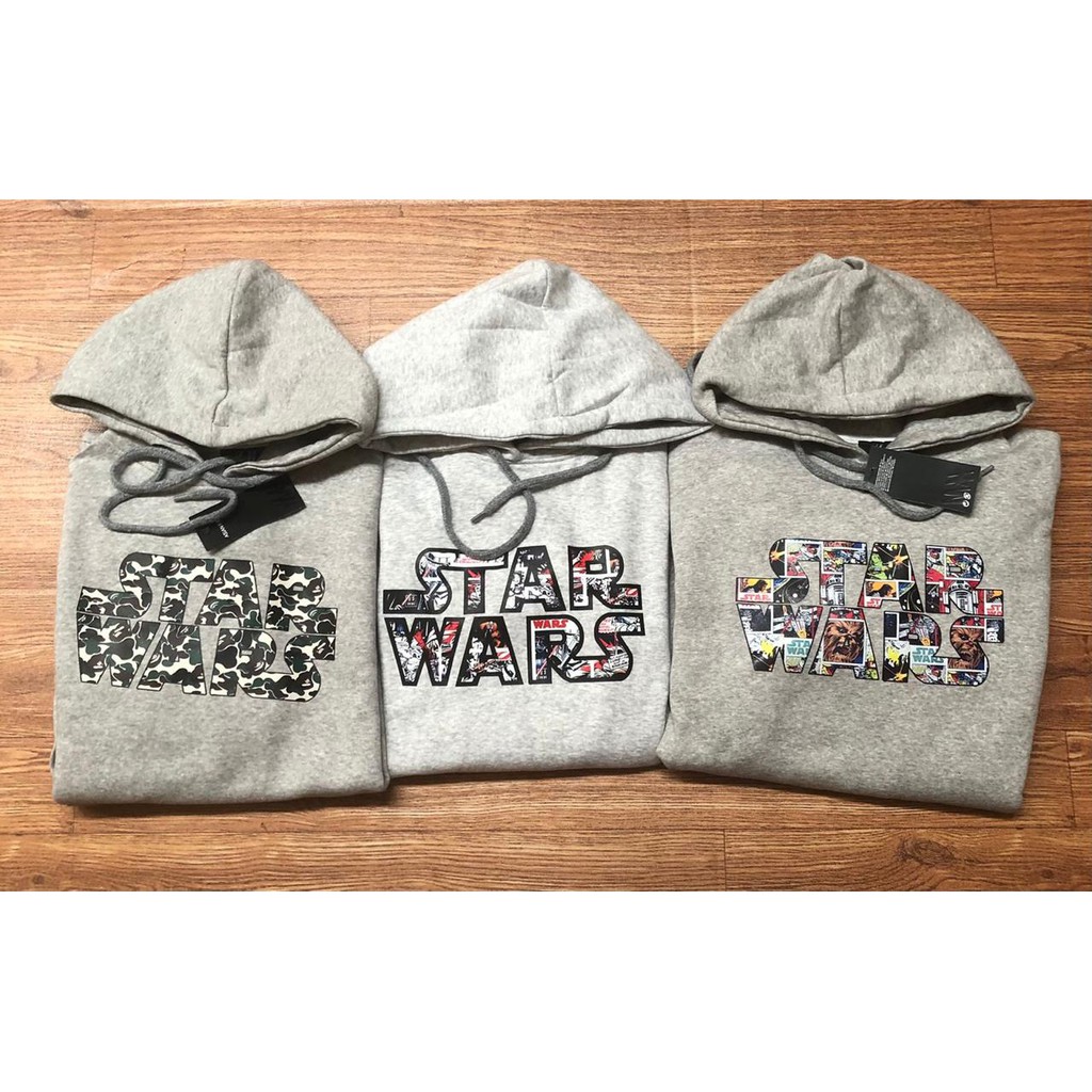 HOODIE SWEATER PULLOVER STARWARS COMIC CAMO ABATHING APE H&amp;M HNM HM| PULL AND BEAR | PULL &amp; BEAR